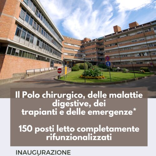 Policlinico Sant’Orsola: il 15 aprile si inaugurano 150 posti rifunzionalizzanti